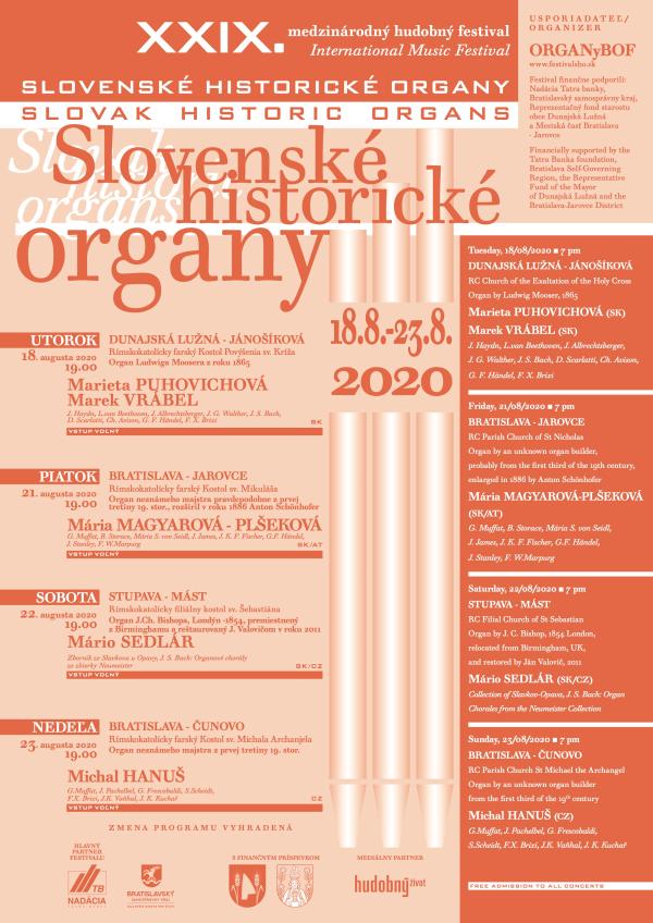 Pozvánka pre milovníkov organovej hudby